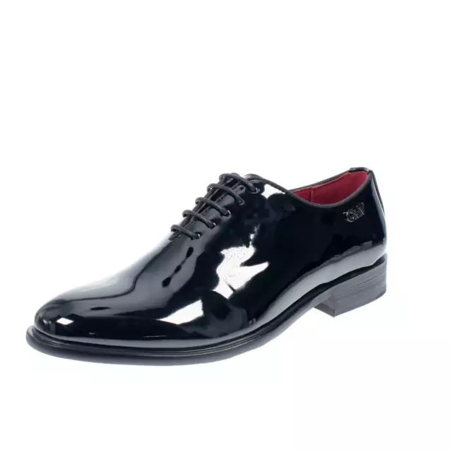 GIAN MARCO VENTURI Stringate Brogue In Sintetico Nero Uomo