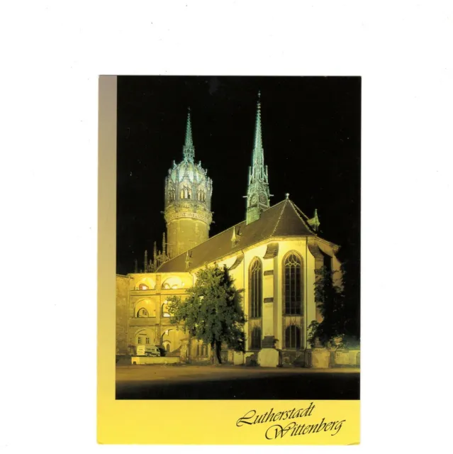 AK Ansichtskarte Lutherstadt Wittenberg / Schlosskirche