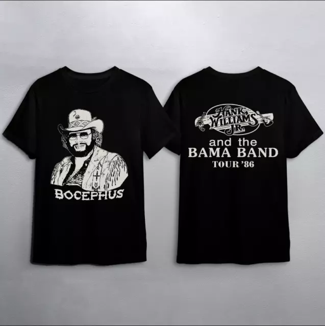 Hank Williams Jr. Bocephus Tour T-Shirt Vintage Style Gift For Fans