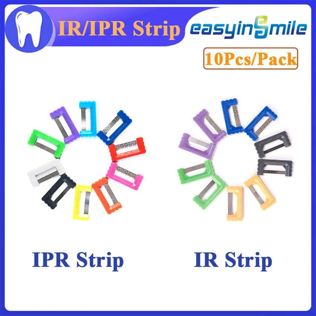IR/IPR POLISHING STRIPS Dental Ortho Interproximal Serrated Saw Enamel