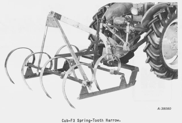 IH Farmall Cub 1-Point Fast Hitch Attachment Owner's Manual - 1947-1979, USA
