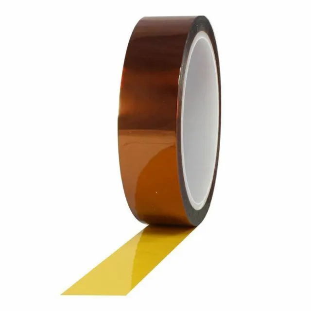 A-sub Heat Resistant Tape for Sublimation,No Residue 2 Rolls 10mmx33m 108FT,Heat Transfer High Temperature Tape for Heat Press, Yellow