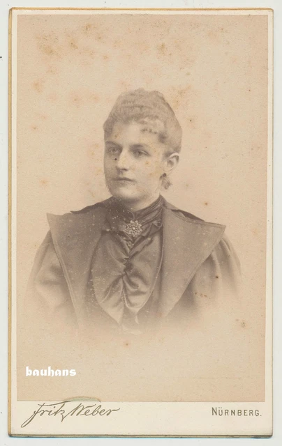 CDV-Foto - Nürnberg - Damenportrait (T795)