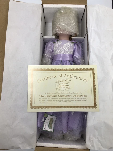Heritage Signature Collection Callie Porcelain Doll 12429 2