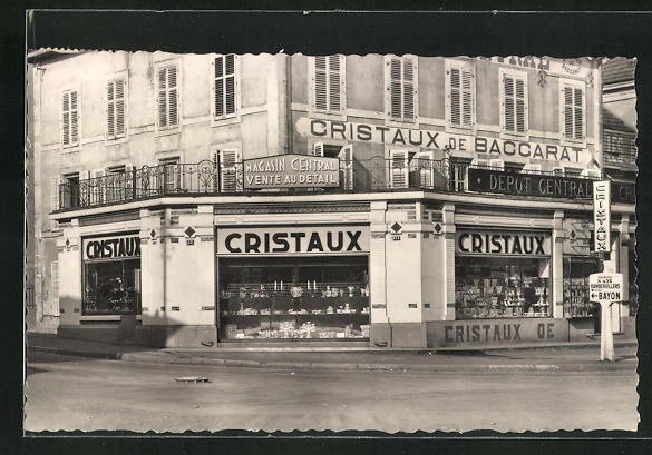 CPA Baccarat, Christaux Central Store 1956