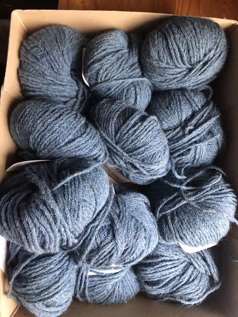 Lot De 3 Pelotes De Laine PINGOUIN 40g Bleu - Laine Française De Qualité | Tricot & Crochet