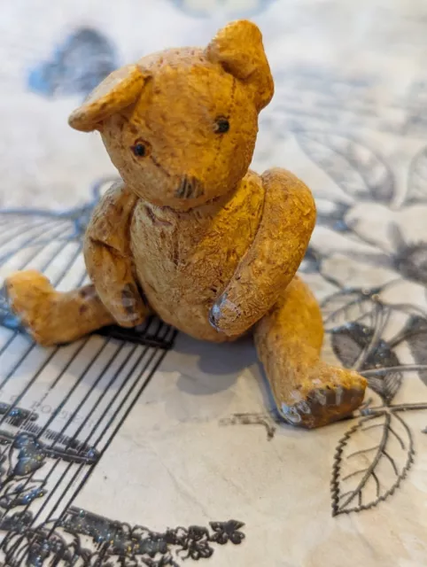 Peter Fagan 1988 TC415 'Christopher' Handpainted ceramic bear (Vintage ornament)