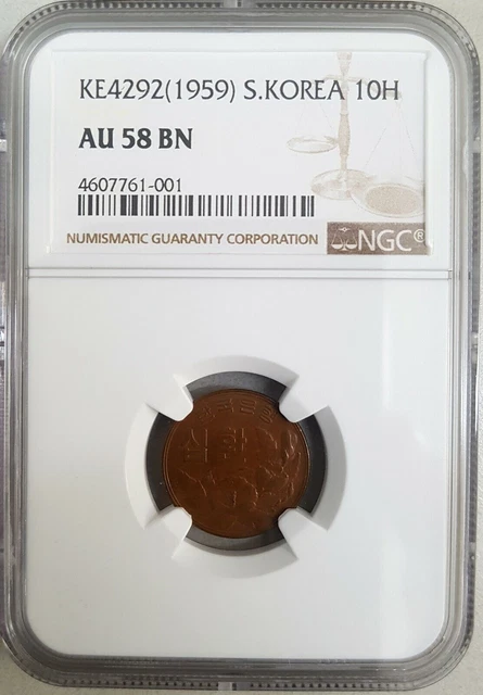 Korea  1959 Ke 4292, 10 Hwan, Ngc 58 Bn