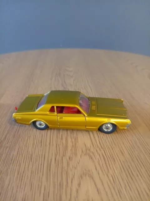 Matchbox Kingsize K-21 Mercury Cougar.  Used Condition. Unboxed. Metallic Gold.