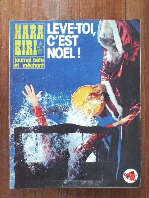 HARA KIRI MENSUEL N 147 D cembre 1973 Choron Cavanna Wolinski EUR hara-kiri-mensuel-n-147-d-cembre-1973-choron-cavanna-wolinski-eur