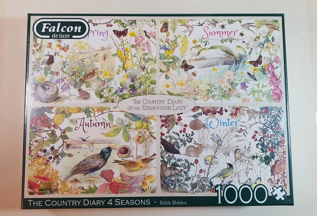 BRAND NEW FALCON Deluxe Country Diary Of An Edwardian Lady 1000 Piece ...