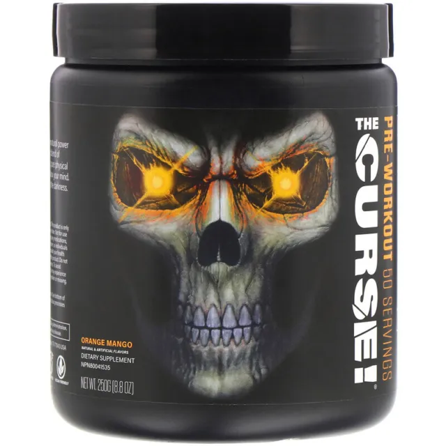 JNX Sports The Curse! 250g | 8 Flavours | Pre-Workout Insane Energy Mental Focus