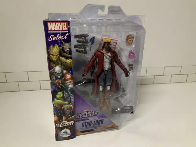 Marvel Guardians of the Galaxy Star-Lord Figure Diamond Select Toys New (OTHER)