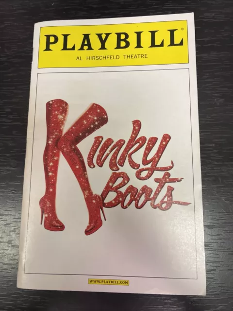 KINKY BOOTS Mar 2013 Broadway Playbill! BILLY PORTER Stark Sands CELINA CARVAJAL