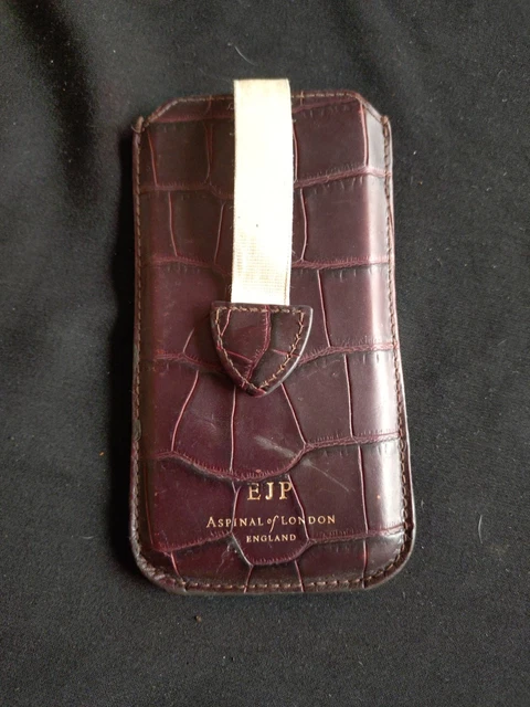 ASPINAL OF LONDON Logo-embossed leather iPhone 16 Pro phone case 27.70 - PicClick UK ASPINAL OF LONDON Logo-embossed leather iPhone 16 Pro phone case 27.70 - PicClick UK