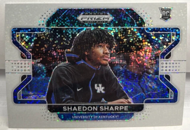 SHAEDON SHARPE 2022-23 Panini Prizm Draft Picks Variation WHITE 