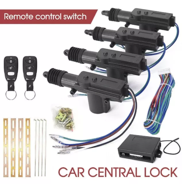 Remote Auto Car Control Keyless Entry Central Door Lock Locks Locking Kit System