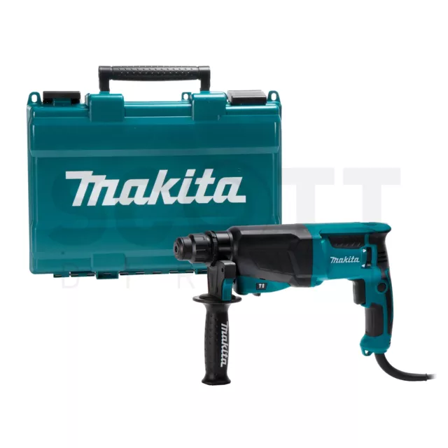 Makita HR2630 SDS Plus 3 Mode Rotary Hammer Drill 240V + Carry Case