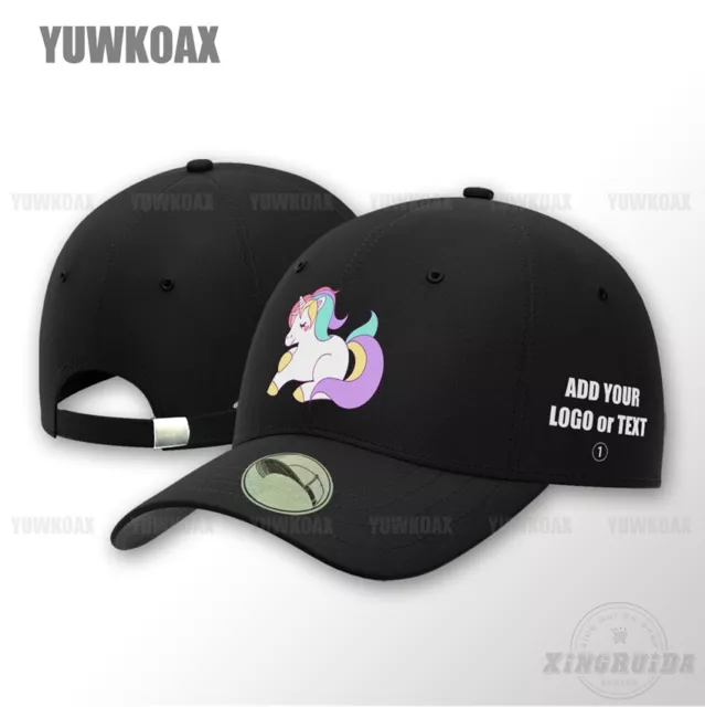 Magical Rainbow Unicorn Cotton Baseball Cap Ball Dad Hats for Men and Women