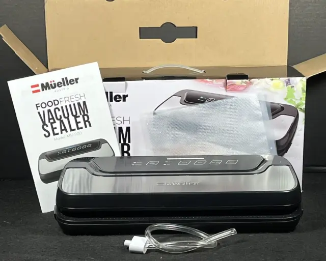 Mueller Austria Food Fresh Vacuum Sealer Model MV-1100 - Open Box - NEW