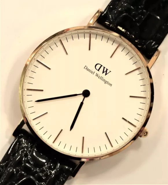 Used working item Daniel Wellington Quartz male No.354  #YNB0CU