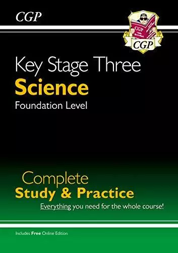 New KS3 Science Complete Study & Practice - Foundation (with Online Edition) (C