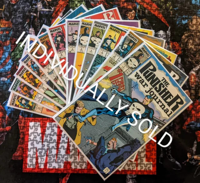 The Punisher War Journal Vol I 1988 - 1990 Marvel Various Issues & Prices (29An)