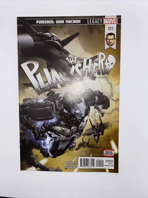 The Punisher Vol 11 #218 Variant 219 220 221 222 223 NM 1st Prints! Marvel 2018 8