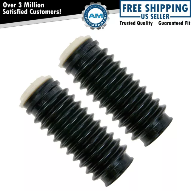 SHOCK STRUT BELLOWS Dust Boot Front or Rear Left & Right Pair Set Kit