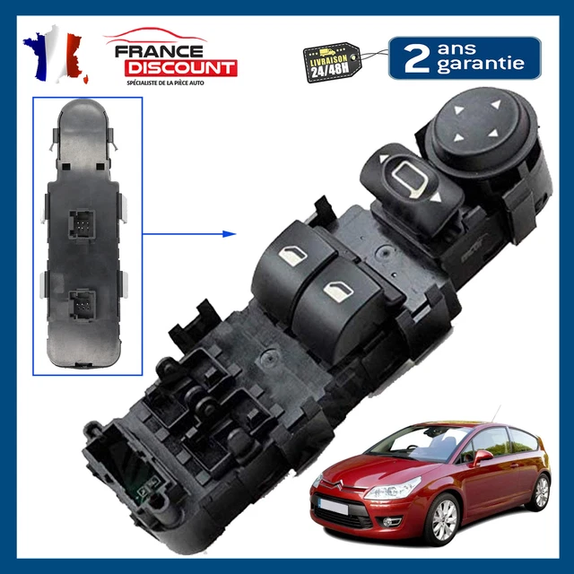Platine De Lève-vitre électrique Avant Gauche Pour Peugeot 307 - Réf. 6554KT/6554KS - Partsline