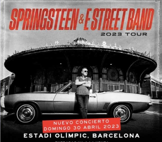 Bruce Springsteen  Pista Trasera 30 de Abril
