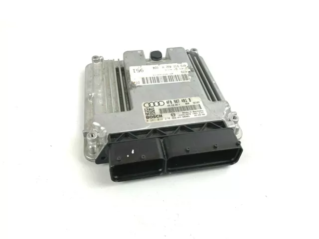 Audi A6 4F Engine Control Computer Main Brain Module Unit ECU 4F0907401B