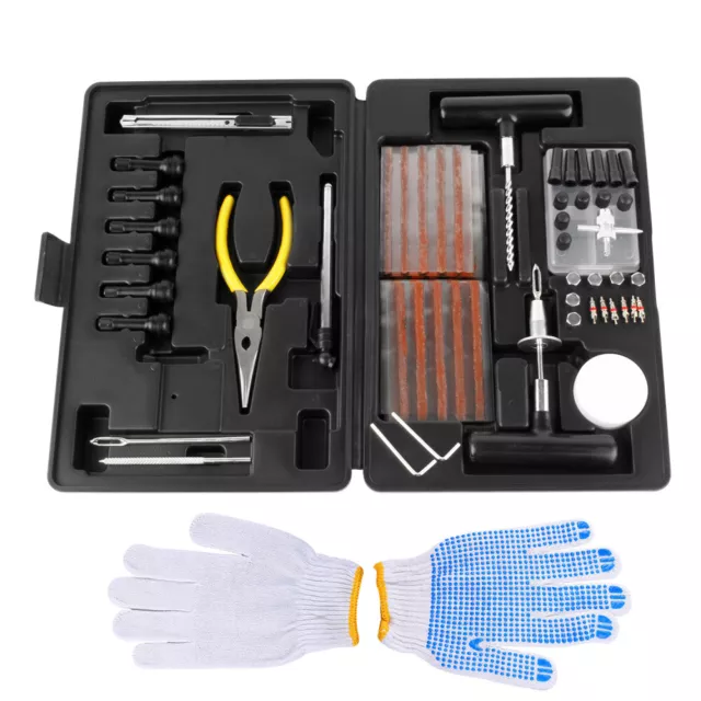 Réparation de Pneus Kit 500 Pièces Voiture Set Dépannage Outil Avec Griffe 2