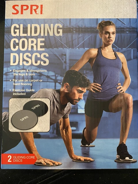2 PI CES CORE Sliders Disques de Fitness pour l Entra nement