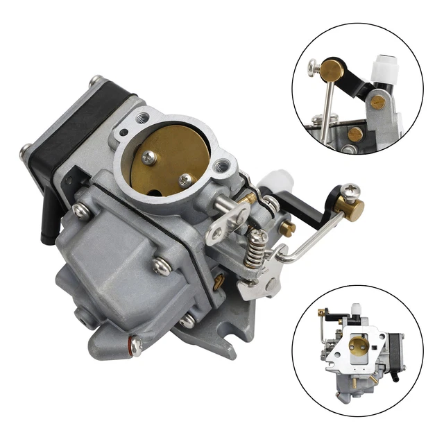 Carburateur Carb Voor Mercury Voor Mercruiser Voor Quicksilver 4-Takt 6HP Buitenboordmotor Boot Motor Carburateur Montage Onderdelen 3303-8M0053668 Carburateur Brandstofslang