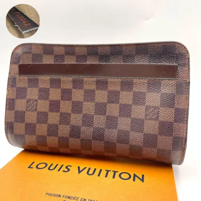N5199 VUITTON Louis Vuitton Damier Saint Louis N51993 Second Bag Clutch Bag Men