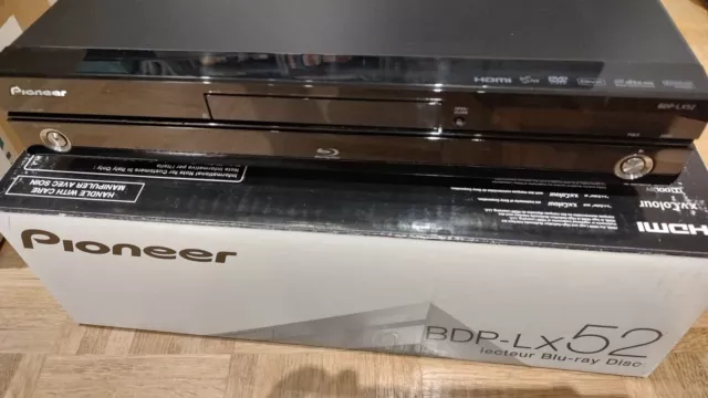 PIONEER Blu-ray Disc PLAYER MODEL BDP-LX52