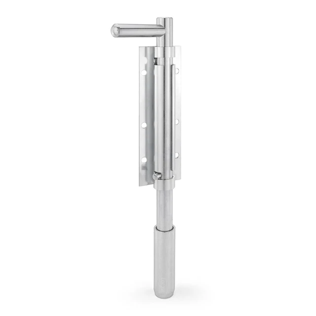 ✓ Ferro per bastoncini Hörmann 300 mm con manicotto da pavimento, zincato per porte pieghevoli