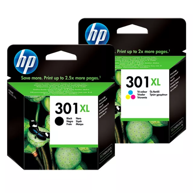 Cartucho Original De Tinta Para Impresora Hp Modelo 301Xl 301 Xl