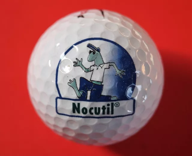 Golfball mit Logo - NOCUTIL - Golf Logoball - NIKE - Cartoon Arznei Logobälle