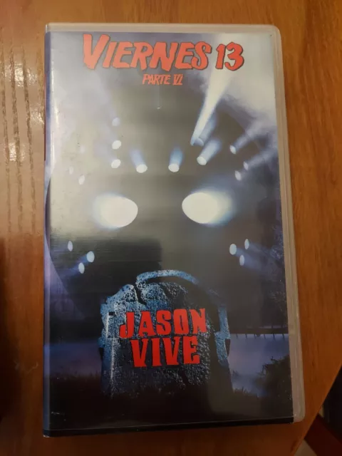 VIERNES 13 parte 6 JASON VIVE VHS como nueva, nunca se visiono