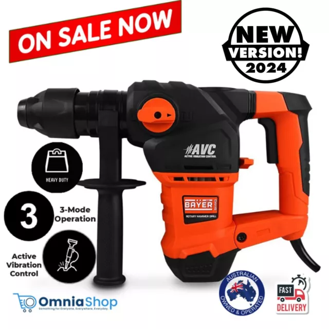 Ozito 1600w sds+ 4j rotary hammer drill kit cheap