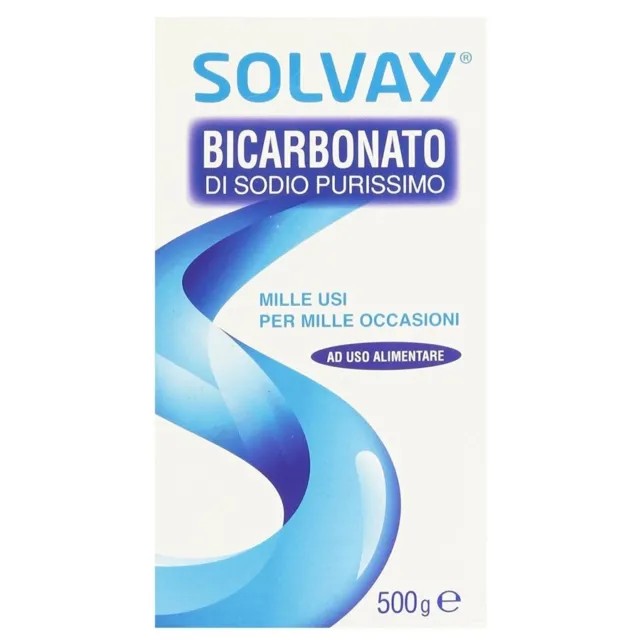 Solvay Bicarbonate De Sodium Pur 500 Gr Wy80100
