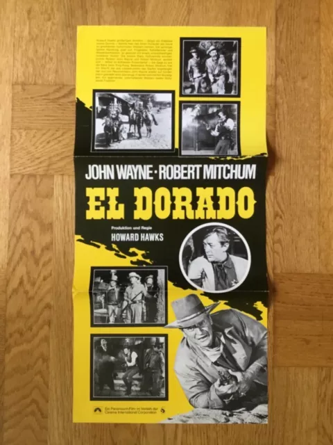 El Dorado (Kleinplakat '66) - John Wayne / Robert Mitchum