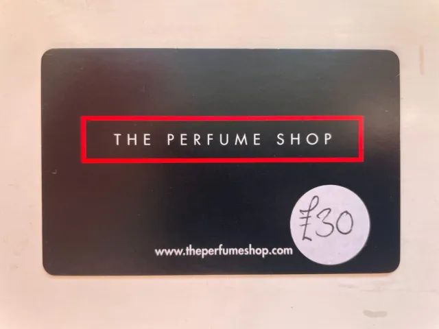 £30 The Perfume Shop Gift Card Voucher