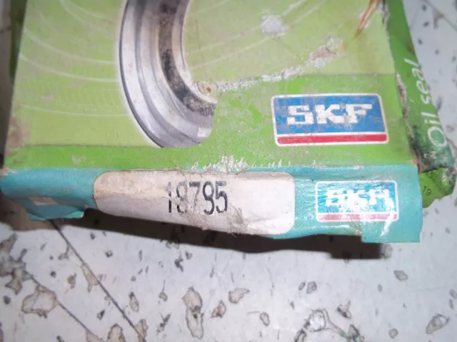 Engine Crankshaft Seal SKF 18785  HAS SOME  RUST