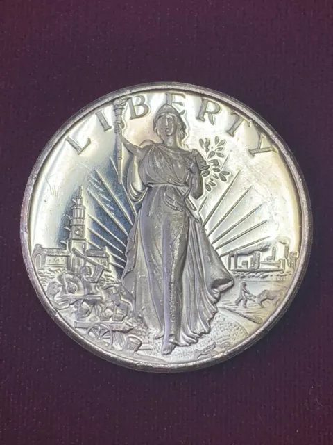 United States of America "200 Years of Liberty" .999 Fine Silver, Made in Canada