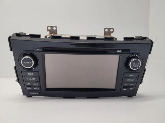2015 15 Nissan Altima Radio Receiver AM FM CD with Navigation ID 259159HP0B