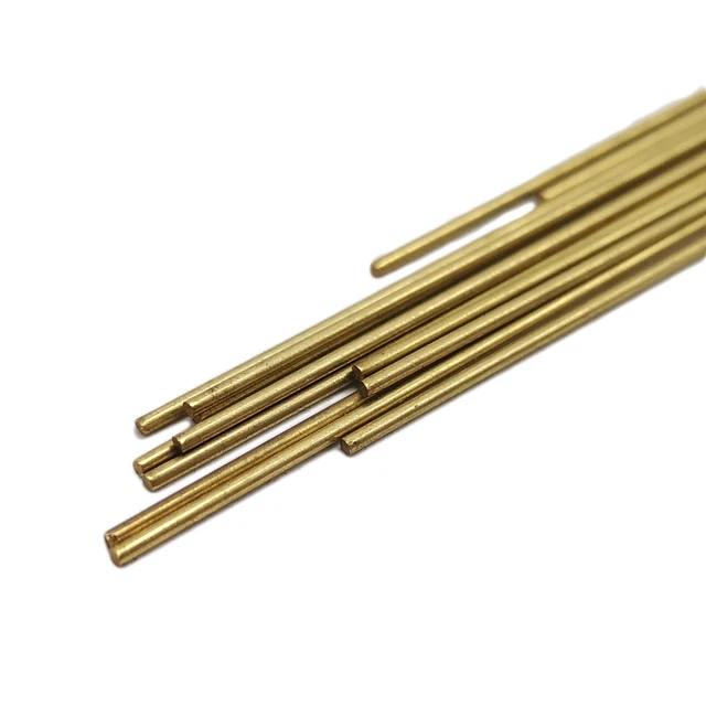 Barre Hexagonale En Laiton Ms58 (CW614N) - Taille SW 8 Mm - Longueur 1000 Mm (1 Mètre) - Pour Usinage