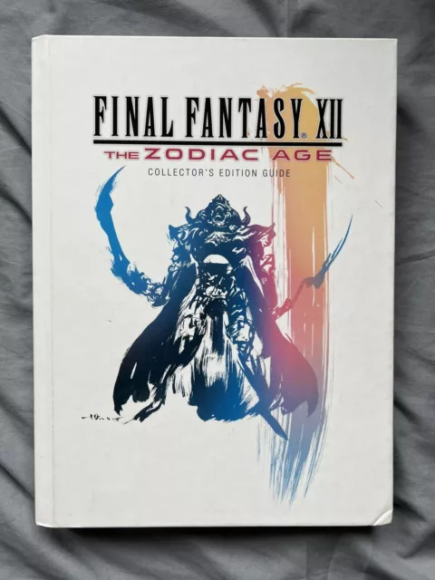 Final Fantasy XII Zodiac Age Collector's Edition Hardcover Strategy Guide